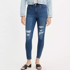 Levi Strauss & Co. Jeans 721 High Rise Skinny Ankle 27